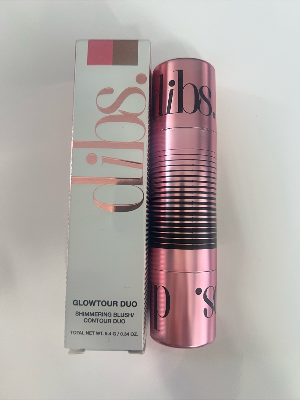 Dibs GlowTour Duo Shimmering Blush & Contour Stick - Moonlit